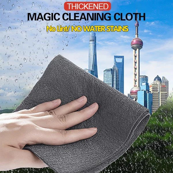 Streak-Free Magic Cloth for Sparkling Surfaces Everywhere