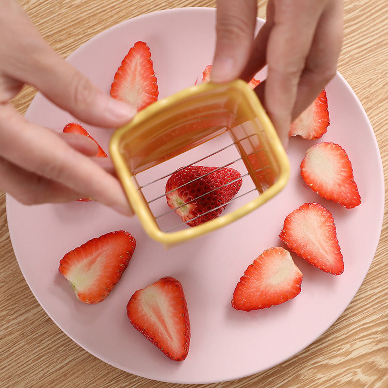 Quick Fruit & Egg Slicer for Easy Snacks