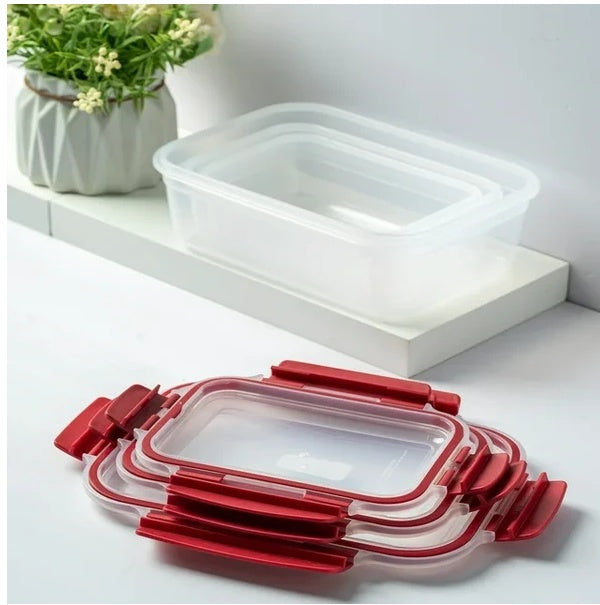 Freshness Made Easy: 5-Pack Airtight Food Containers