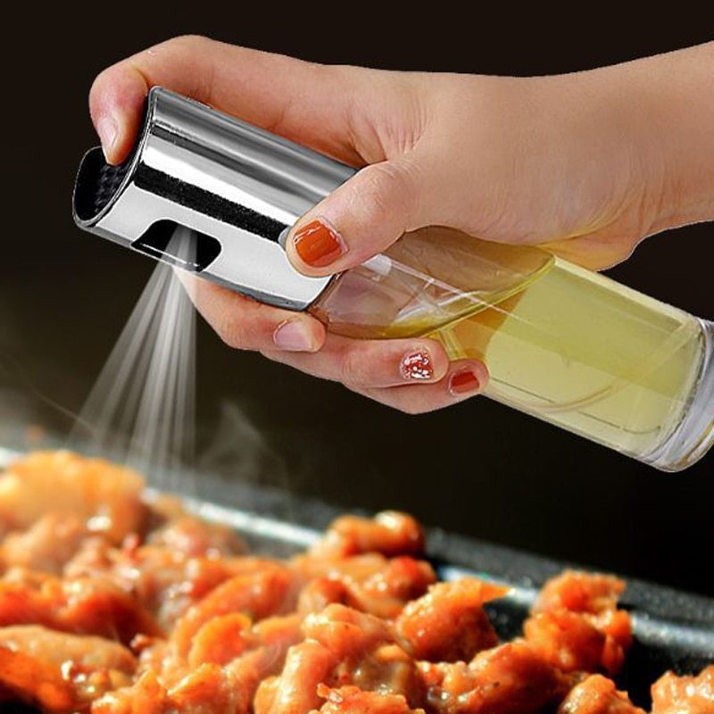 Healthy Flavor Made Simple – Refillable Kitchen Oil Spray