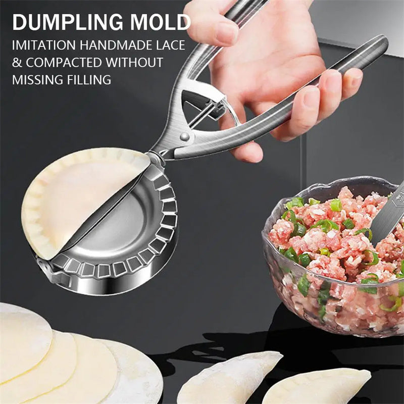Stainless Steel Dumpling Press for Effortless Homemade Meals