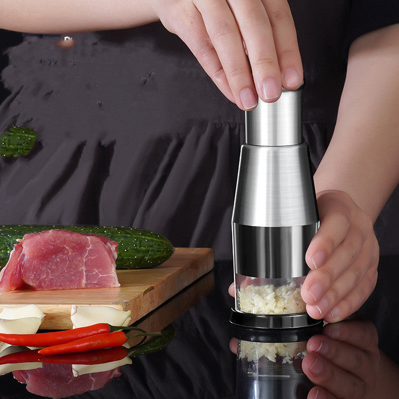 Quick Garlic Crusher & Chopper for Easy Cooking