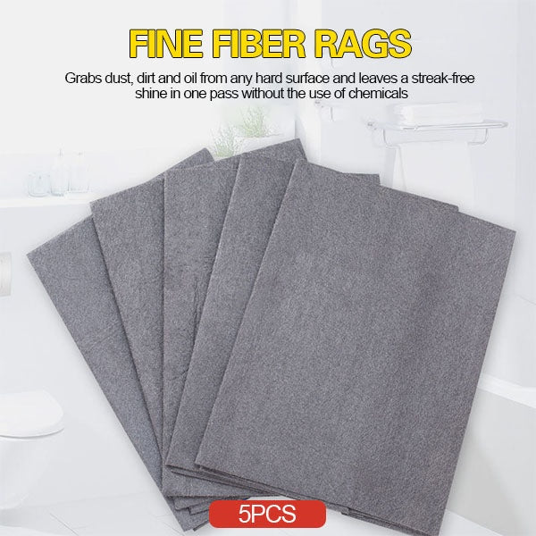 Streak-Free Magic Cloth for Sparkling Surfaces Everywhere