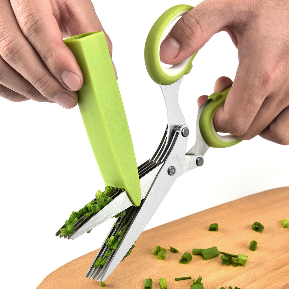 Quick-Cut Herb Scissors for Fresh Flavor in Seconds